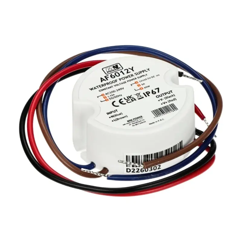 Impulzný zdroj do KU krabičky 12V/5A IP67