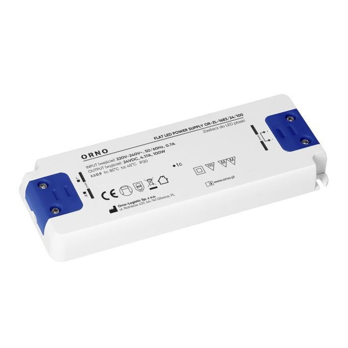 Napájací zdroj 24V 100W IP20 svorkovnica