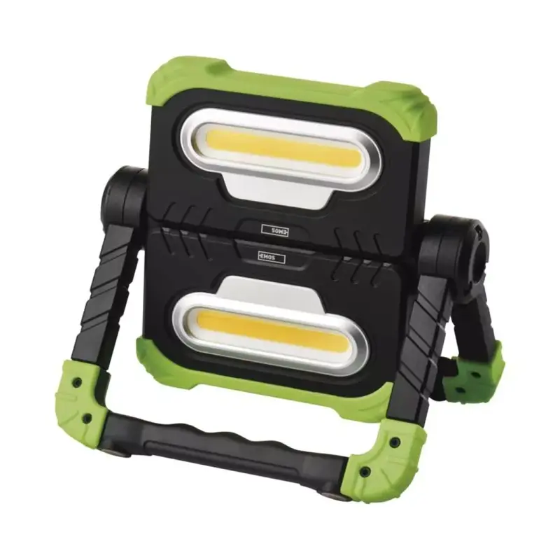 COB LED nabíjací pracovný reflektor a powebank, 2000 lm, 8000 mA