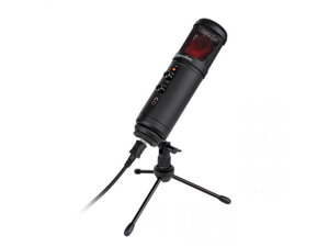 Mikrofón KRUGER & MATZ Warrior GV-100 USB herný a vlogerový