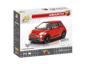 Stavebnica COBI 24502 Fiat Abarth 595, 1:35, 71 ks