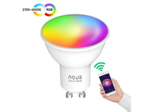 Smart žiarovka LED GU10 4.5W RGB NOUS P8 WiFi Tuya