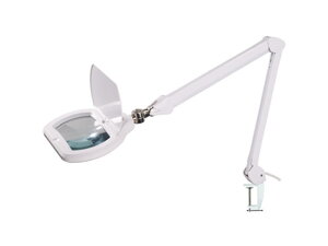 Stolná lampa s lupou Geti GDM 43D (3D / 72 LED), stmievateľná