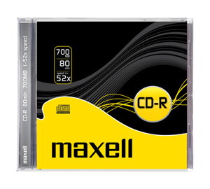 CD-R 700MB MAXELL 52x 1ks