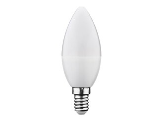 LED žiarovka E14  6W C37 biela teplá Geti SAMSUNG čip