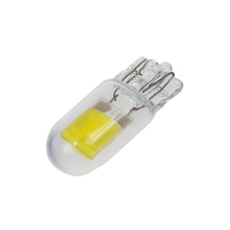 COB LED autožiarovka T10 12V STU biela