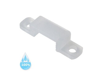 Silikónová príchytka pre LED pásik 12V, IP68, čip 5050, 5630