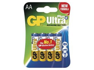 Batéria AA (R6) GP Ultra Plus Alkaline (4ks)