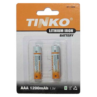 Lítiové batérie AAA R03 1,5V/1200mAh TINKO