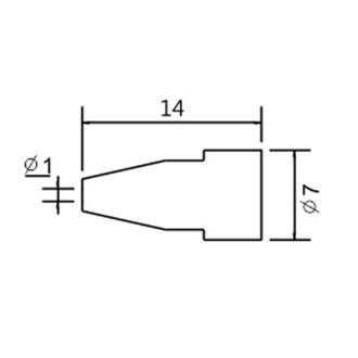 Hrot N5-6 /ZD553 pr.1.0mm (ZD-8915)