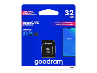 Karta pamäťová GOODRAM microSD 32 GB s adaptérom