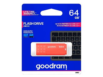 Kľúč USB 3.0 GOODRAM 64GB oranžový