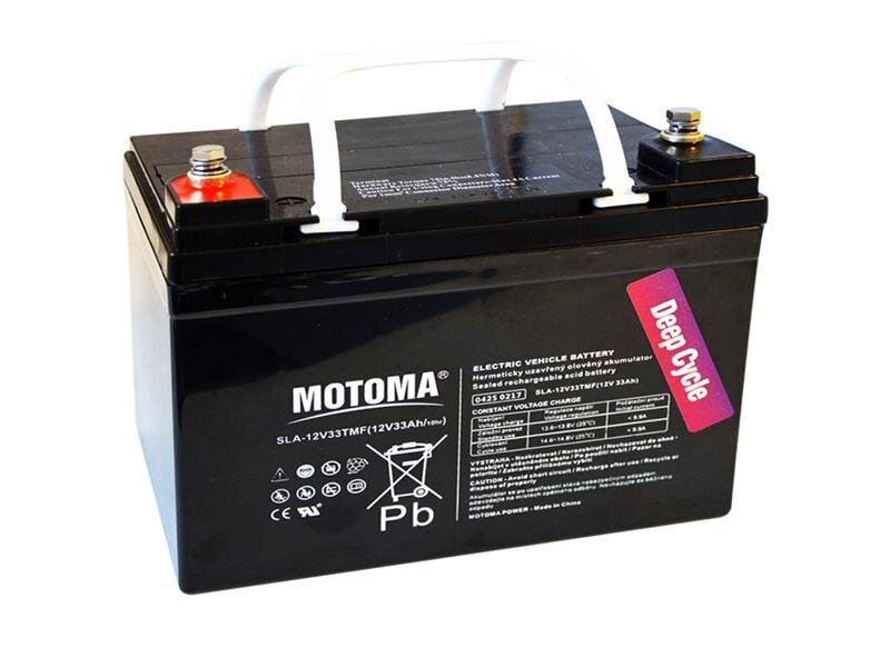 Olovený akumulátor 12V 33Ah MOTOMA pre elektromotory Olovený akumulátor 12V 33Ah MOTOMA pre elektromotory