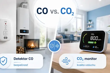 Detektory CO a CO2