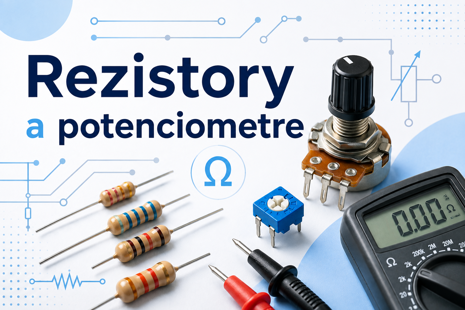 Rezistory a potenciometre pre začiatočníkov